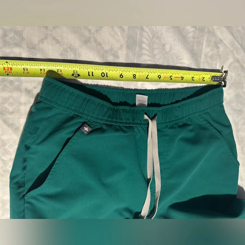 Figs Green scrub Men's jogger set top XS pants S